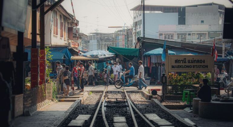 Maeklong Train Markt und schwimmender Markt Thailand — #2