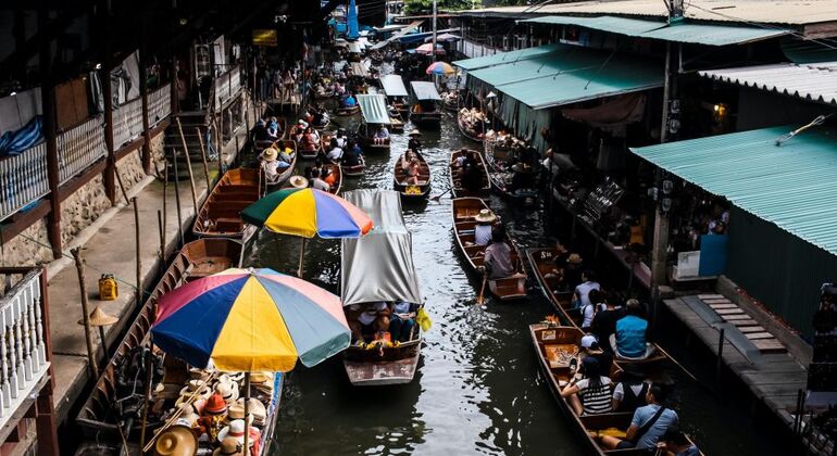 Maeklong Train Markt und schwimmender Markt Thailand — #3