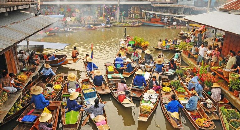 Maeklong Train Markt und schwimmender Markt Thailand — #4