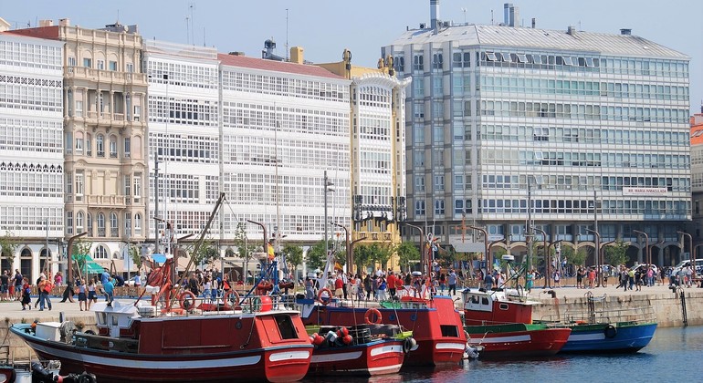 Tour a piedi gratuito "La Coruña, Spain