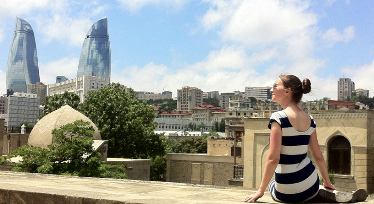 Visita à cidade velha de Baku Azerbaijão — #11