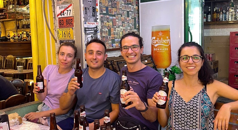 Visita gratuita ao bairro antigo de Hanói através da rua do comboio Vietname — #7