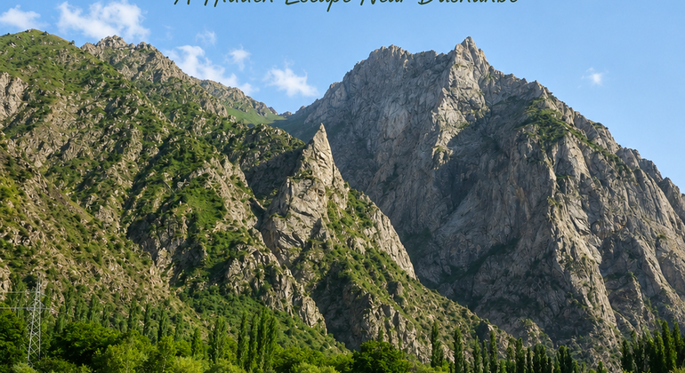 Explorar el Valle de Romit desde Dushanbe: Excursión en todoterreno por la naturaleza Tayikistán &mdash; #2