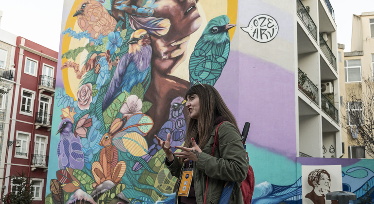 Visita gratuita ao graffiti e à arte de rua Organizado por Take Free Tours