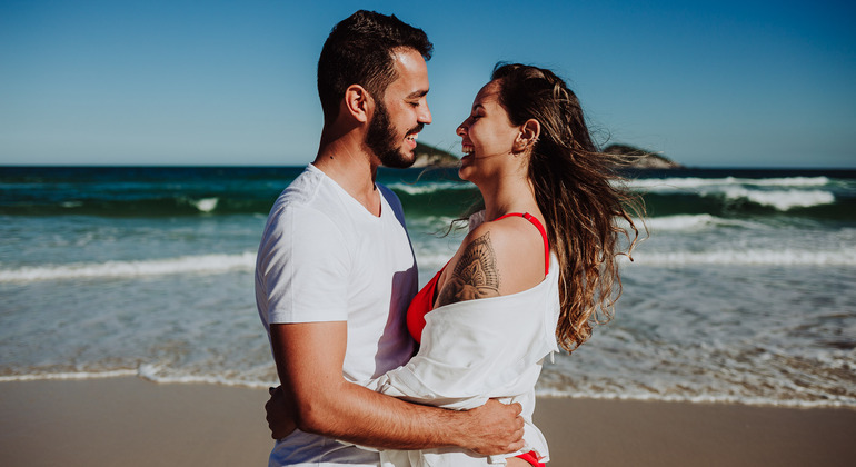 Celebrate your love with a photo session on the beach and dinner.  Brazil &mdash; #4