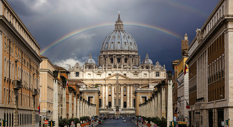 Die Umgebung des Vatikans! Kleine Gruppe Kostenlose Tour, Italy