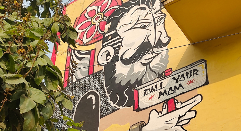 Tour gratuito dell'arte di strada e passeggiata nel patrimonio di Nuova Delhi India &mdash; #5