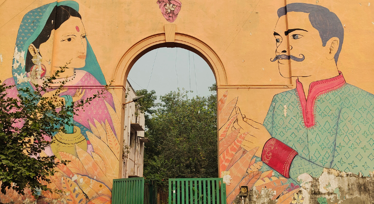 Tour gratuito dell'arte di strada e passeggiata nel patrimonio di Nuova Delhi India &mdash; #8