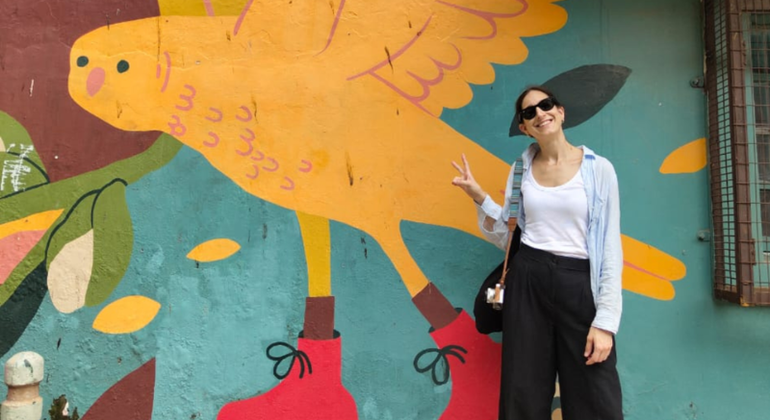 Tour gratuito dell'arte di strada e passeggiata nel patrimonio di Nuova Delhi India &mdash; #4