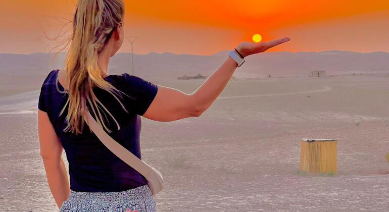 Désert d'Agafay : Coucher de soleil, dîner traditionnel, spectacle de feu  Maroc &mdash; #3