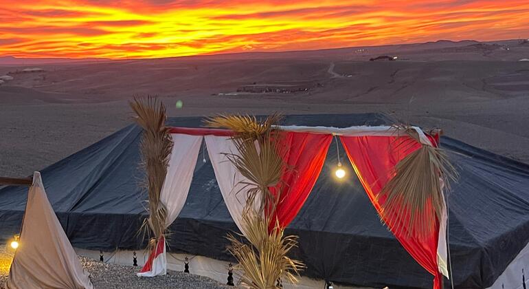 Désert d'Agafay : Coucher de soleil, dîner traditionnel, spectacle de feu  Maroc &mdash; #8