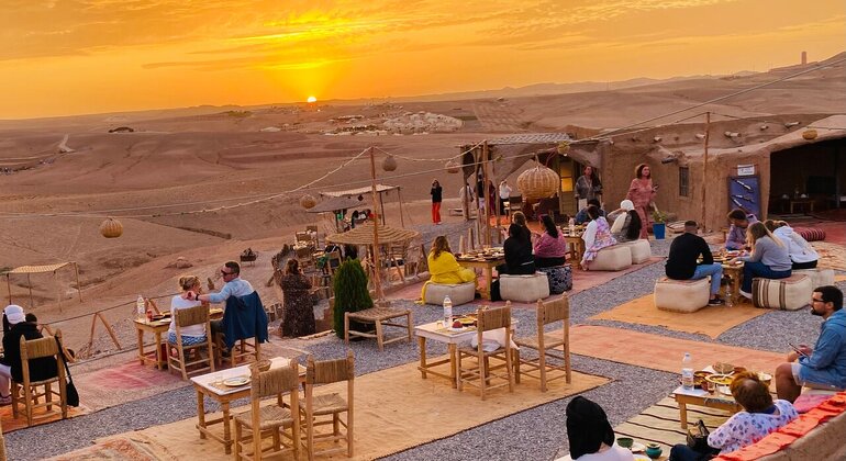 Désert d'Agafay : Coucher de soleil, dîner traditionnel, spectacle de feu  Maroc &mdash; #9