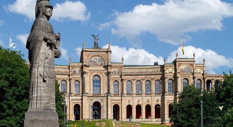 Aventura en rickshaw por Múnich
