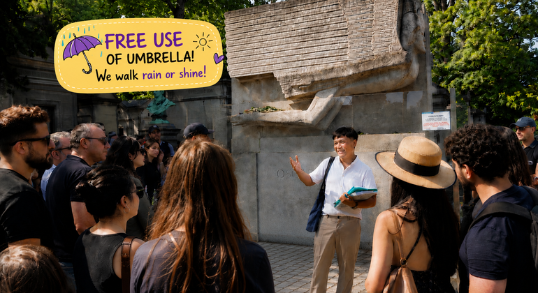 Scandals, Gossips & Histoire: Tales at Père Lachaise Cemetery FreeTour Provided by Princeformatif Tours