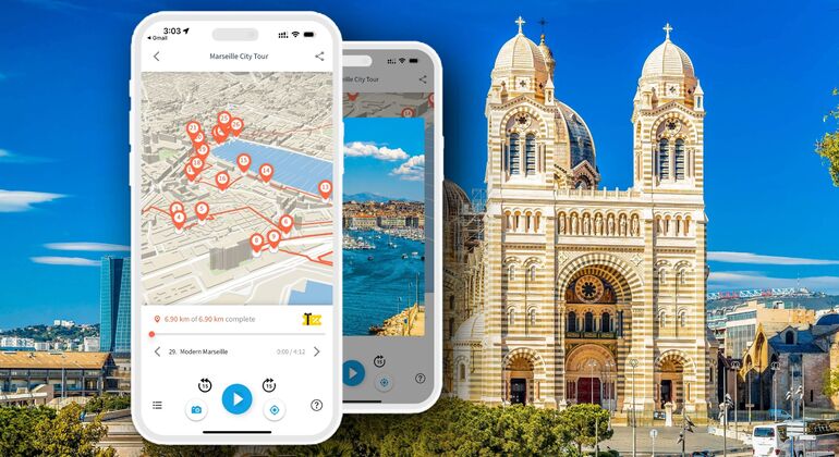 App Audioguía: Paseo por la ciudad de Marsella App Audioguía: Paseo por la ciudad de Marsella