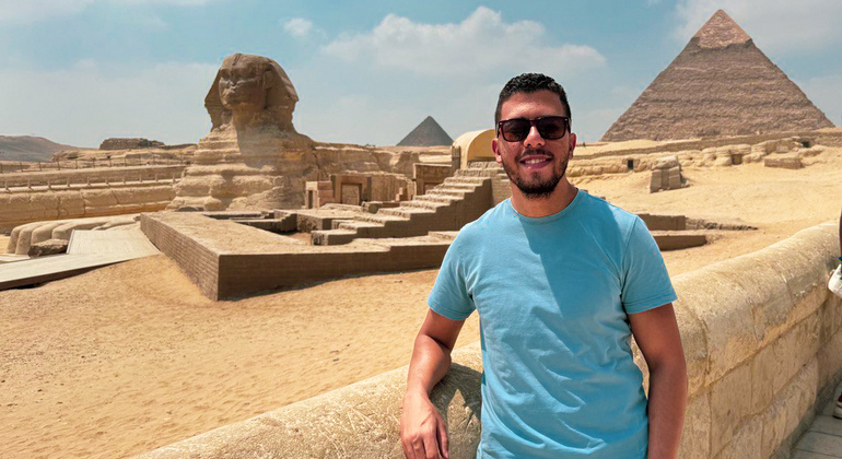Kostenlose Tour zu den Pyramiden von Gizeh und der Sphinx Bereitgestellt von George Adel