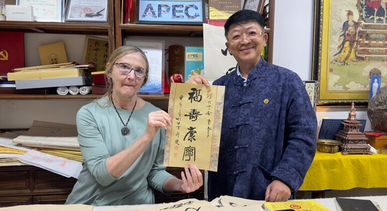 Experiencia de Caligrafía china en el hutong de Pekín China — #7