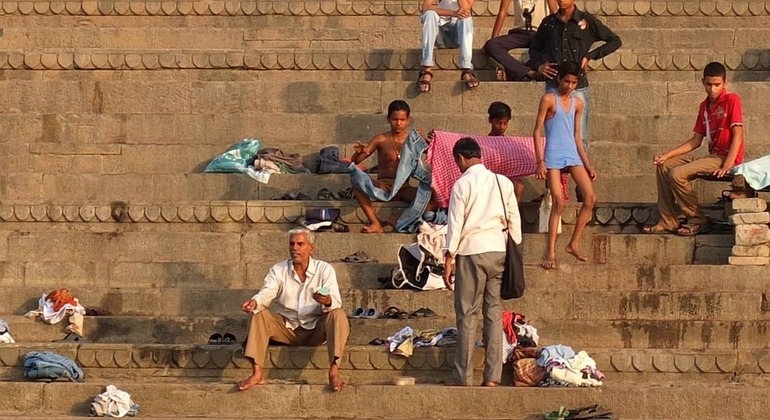 Promenade du patrimoine de Varanasi : Ghats, temples et ruelles cachées, India