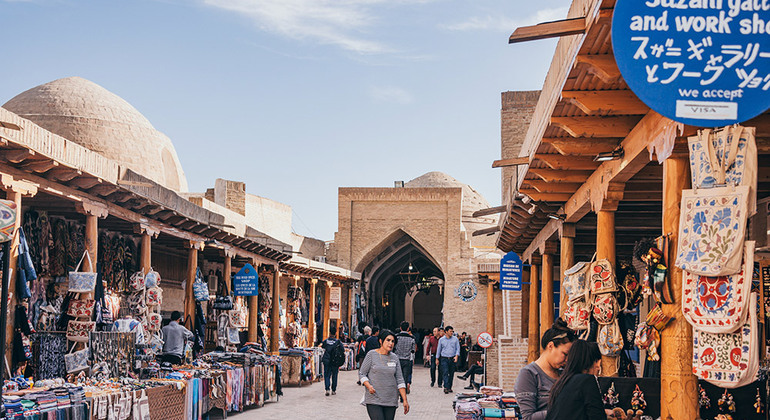 Recorrido a pie por la antigua Bujará a través de Uzbekistán a pie Uzbekistán — #5