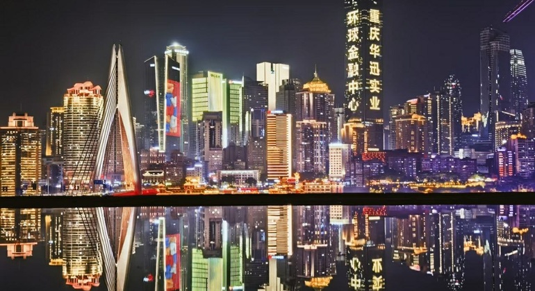 Rundgang durch Cyberpunk Chongqing China &mdash; #2