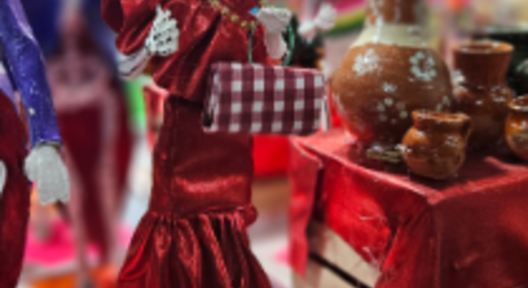 Dia dos Mortos no mercado CDMX