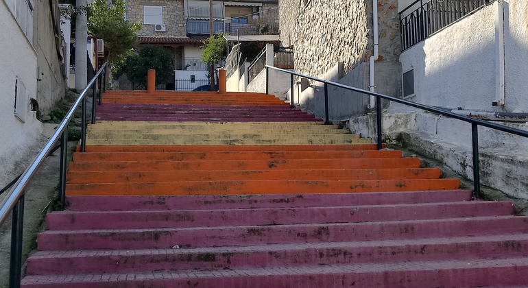 Les réfugiés de Smyrne à Nea Ionia Tour d'Athènes Grèce — #3