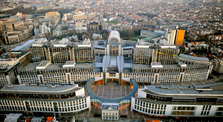 Visita gratuita a pie por las instituciones europeas