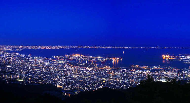Mount Rokko Night Tour in Kobe, Japan