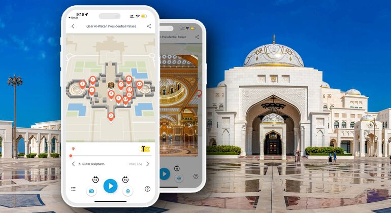 Audio Guide App: Qasr Al-Watan, Abu Dhabi