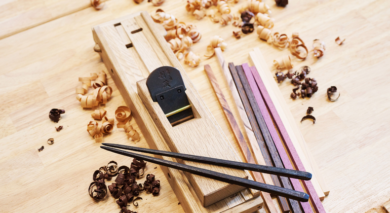 Tokyo: Chopstick Making Workshop with Artisan Japan &mdash; #2