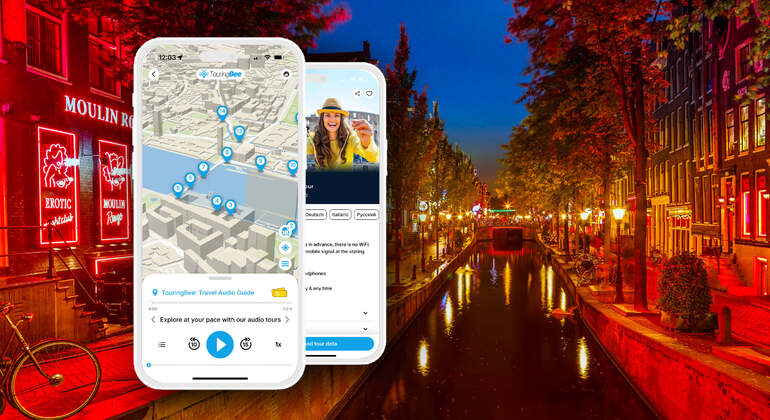 Audio Guide App: Red Light District Sights, Amsterdam Provided by TouringBee