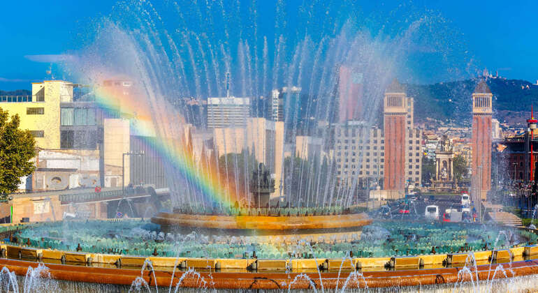 Aplicação de guia áudio: Parque Montjuic, Barcelona Espanha — #2