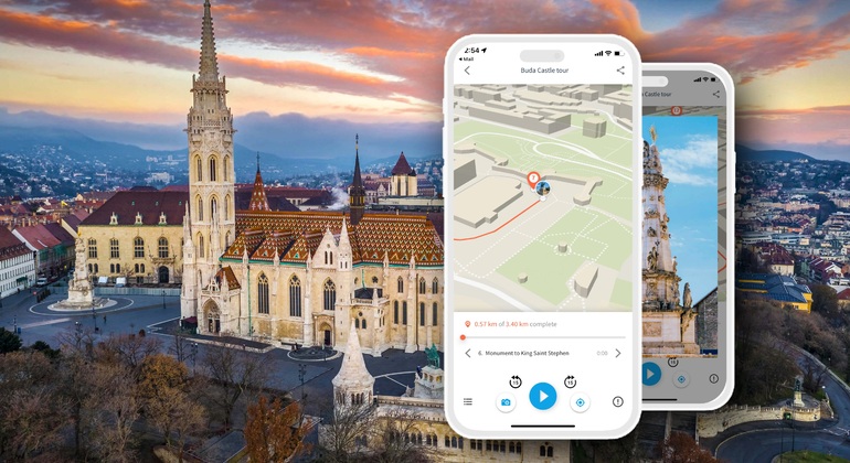App di audioguida: Castello di Buda, Budapest Fornito da TouringBee
