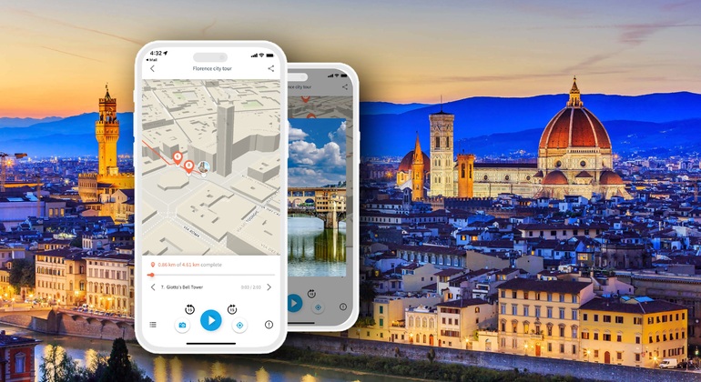 Audio Guide App: Florenz Stadtrundgang Bereitgestellt von TouringBee