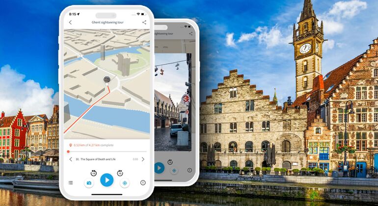 Audio Guide App: Ghent City Walk