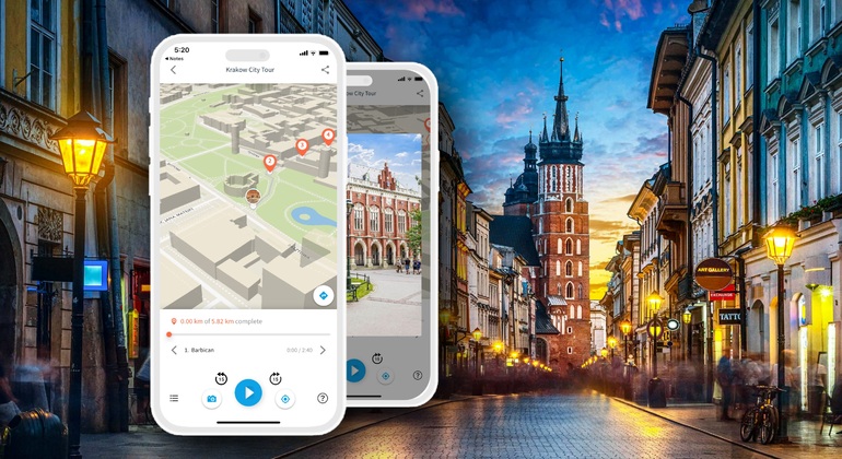 Guide Audio App : Krakow City Walk Fournie par TouringBee