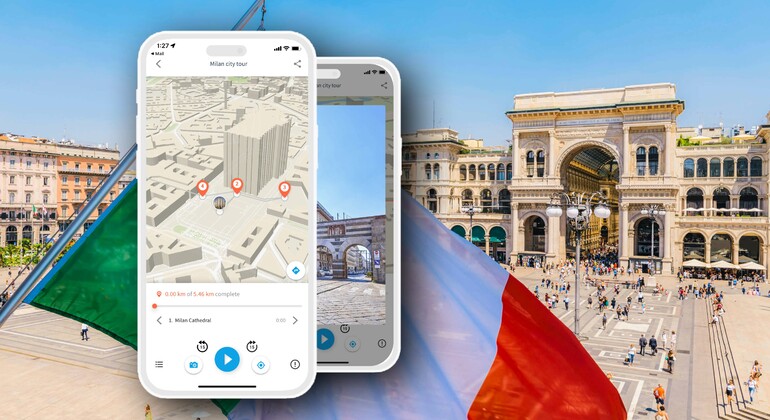Audio Guide App: Mailand Stadtrundgang Bereitgestellt von TouringBee