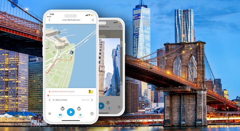 App Audioguía: Bajo Manhattan, Nueva York