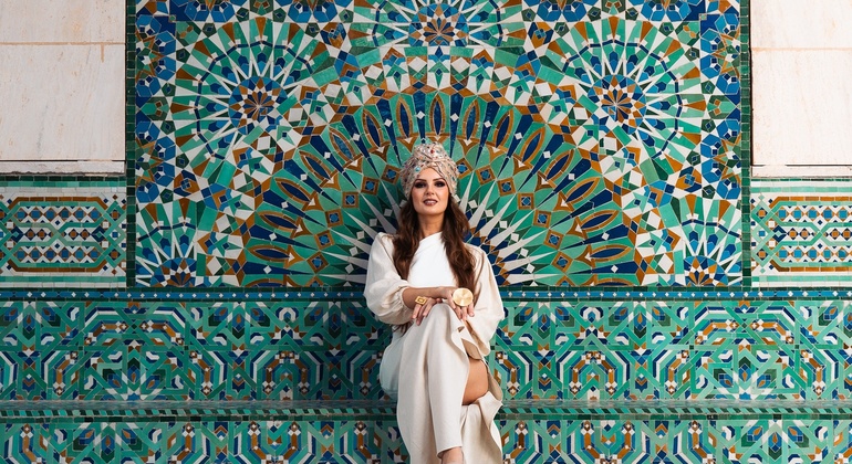 Sesión de fotos de la Mezquita Hassan II Marruecos — #5