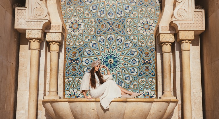 Sesión de fotos de la Mezquita Hassan II Marruecos — #6