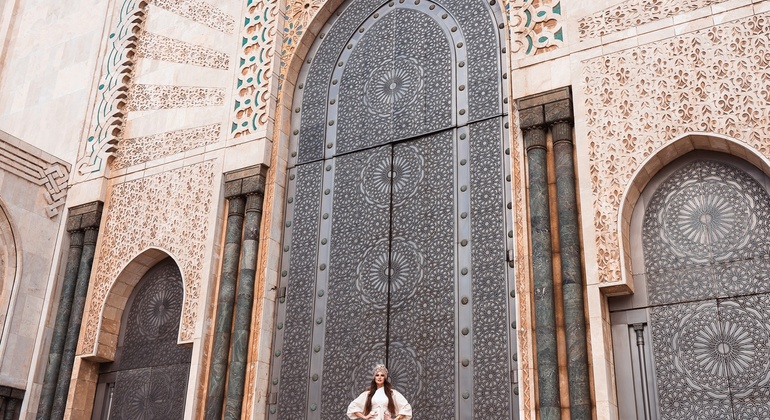 Sesión de fotos de la Mezquita Hassan II Marruecos — #7