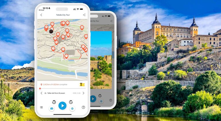 Audio Guide App: Toledo Stadtrundgang Bereitgestellt von TouringBee