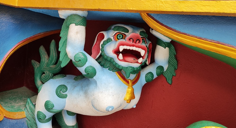 Temple des singes : Visite à pied de SwayambhuNath Népal — #3