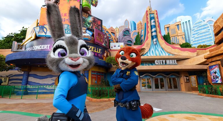 Shanghai Disney Zootopia Land Tour with Judy and Nick China &mdash; #2