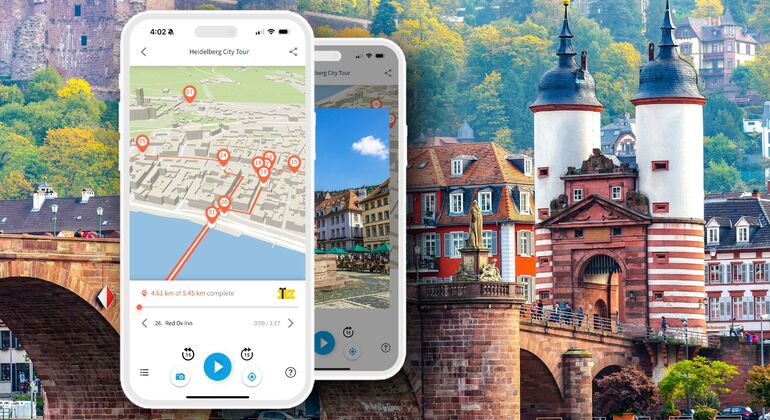 Guia áudio App: Passeio pela cidade de Heidelberg, Germany