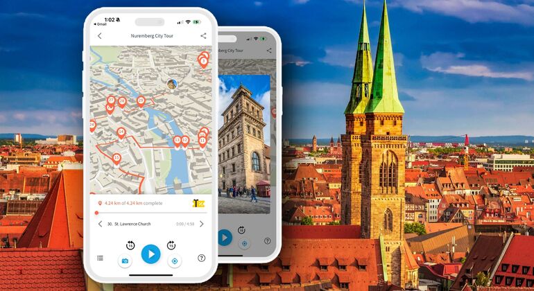 App Audioguía: Paseo por Núremberg