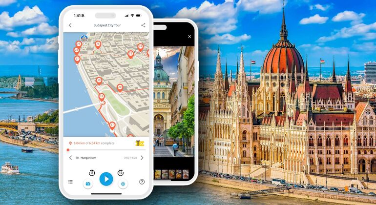 Audio Guide App: Budapest City Walk Provided by TouringBee