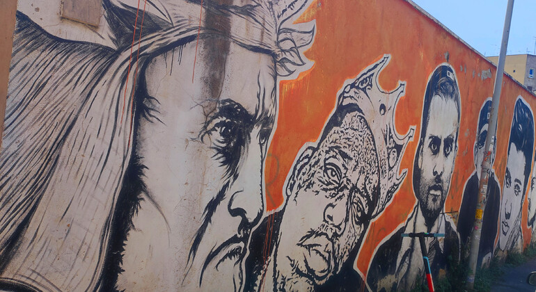 Tour dei graffiti e della street art moderna a Roma Ostiense Italia &mdash; #3