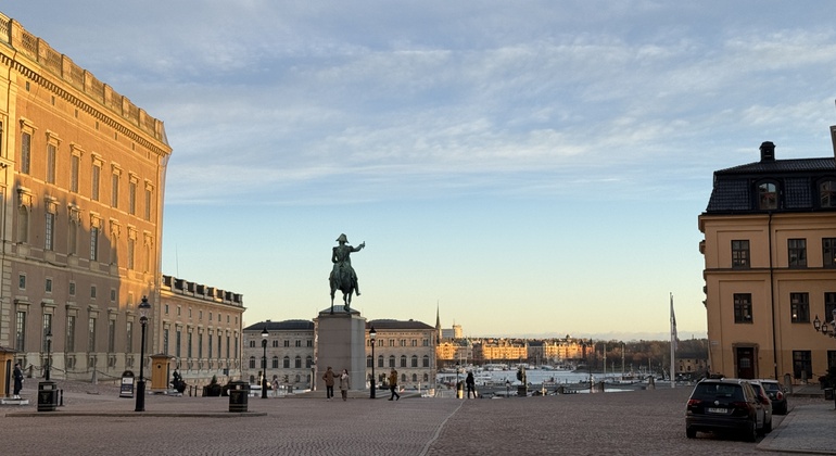 ¡Palais royal : Une visite guidée de l'extérieur à Stockholm Suède &mdash; #3