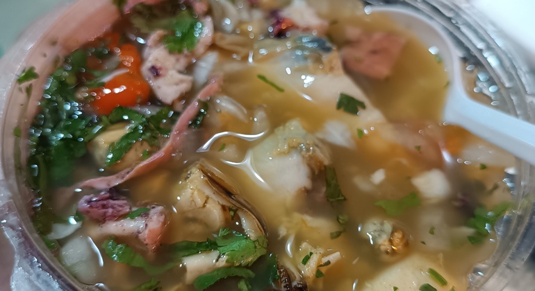 Tour gastronomico di Santiago: mercato e sapori di strada Cile &mdash; #11